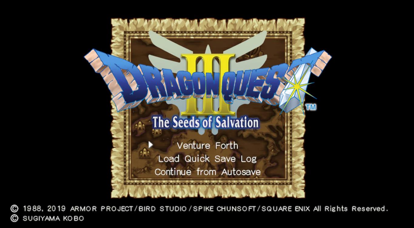 者斗恶龙3 ：传说的起点 Dragon Quest III：The Seeds of Salvation_1