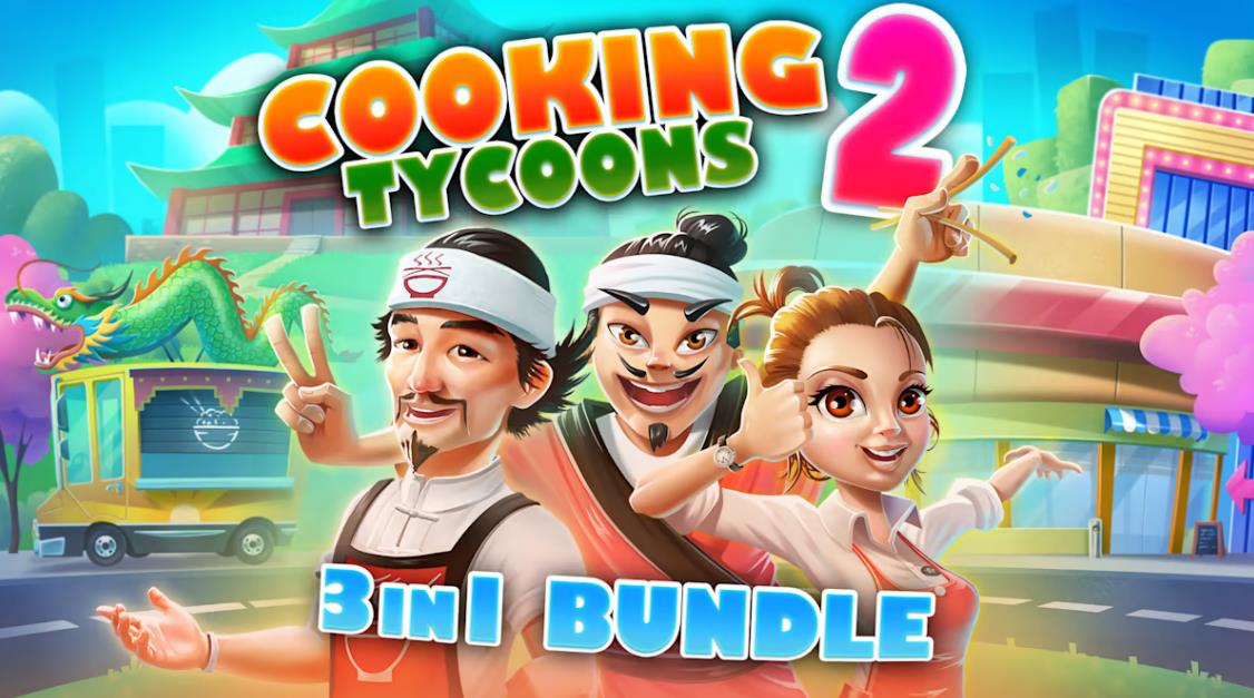 烹饪大亨2三合一 Cooking Tycoons – 3 in 1 Bundle_3