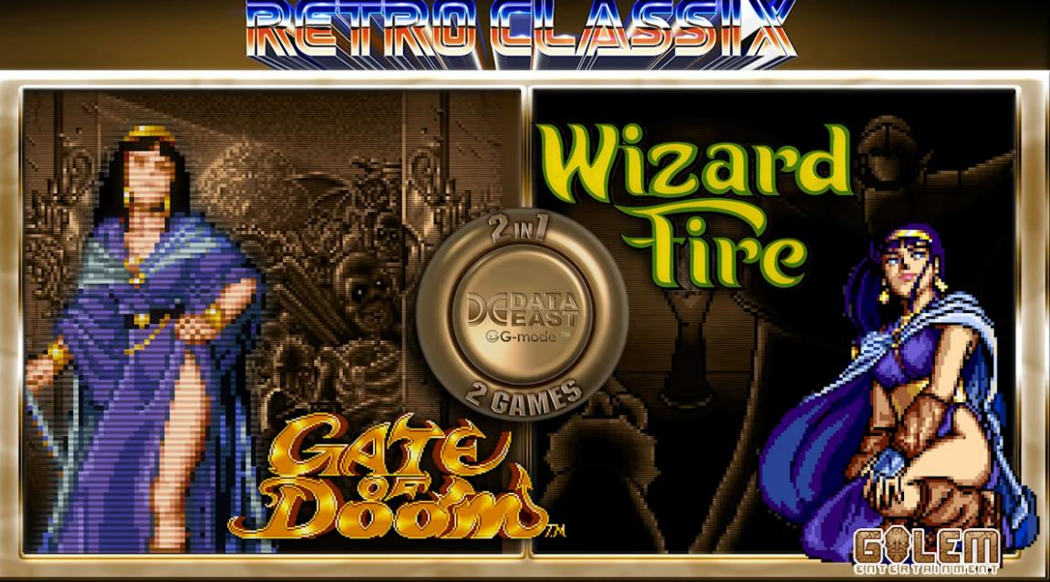 Retro Classix 2-in-1 Pack: Gate of Doom & Wizard Fire_0