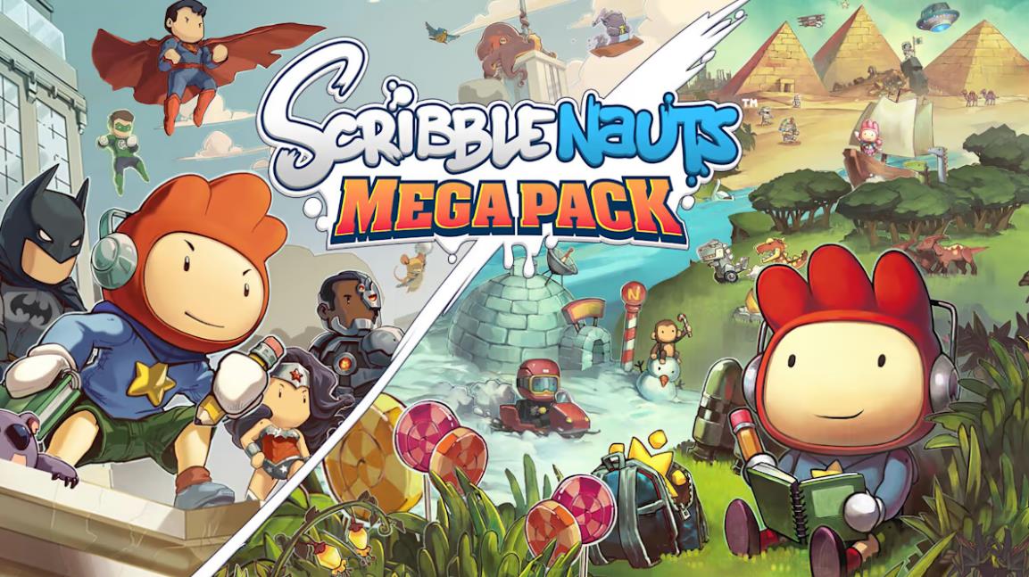 涂鸦冒险家:超大组合包 Scribblenauts Mega Pack_0