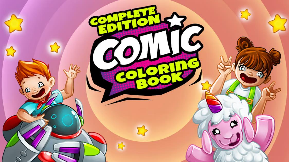 Comic Coloring Book_0