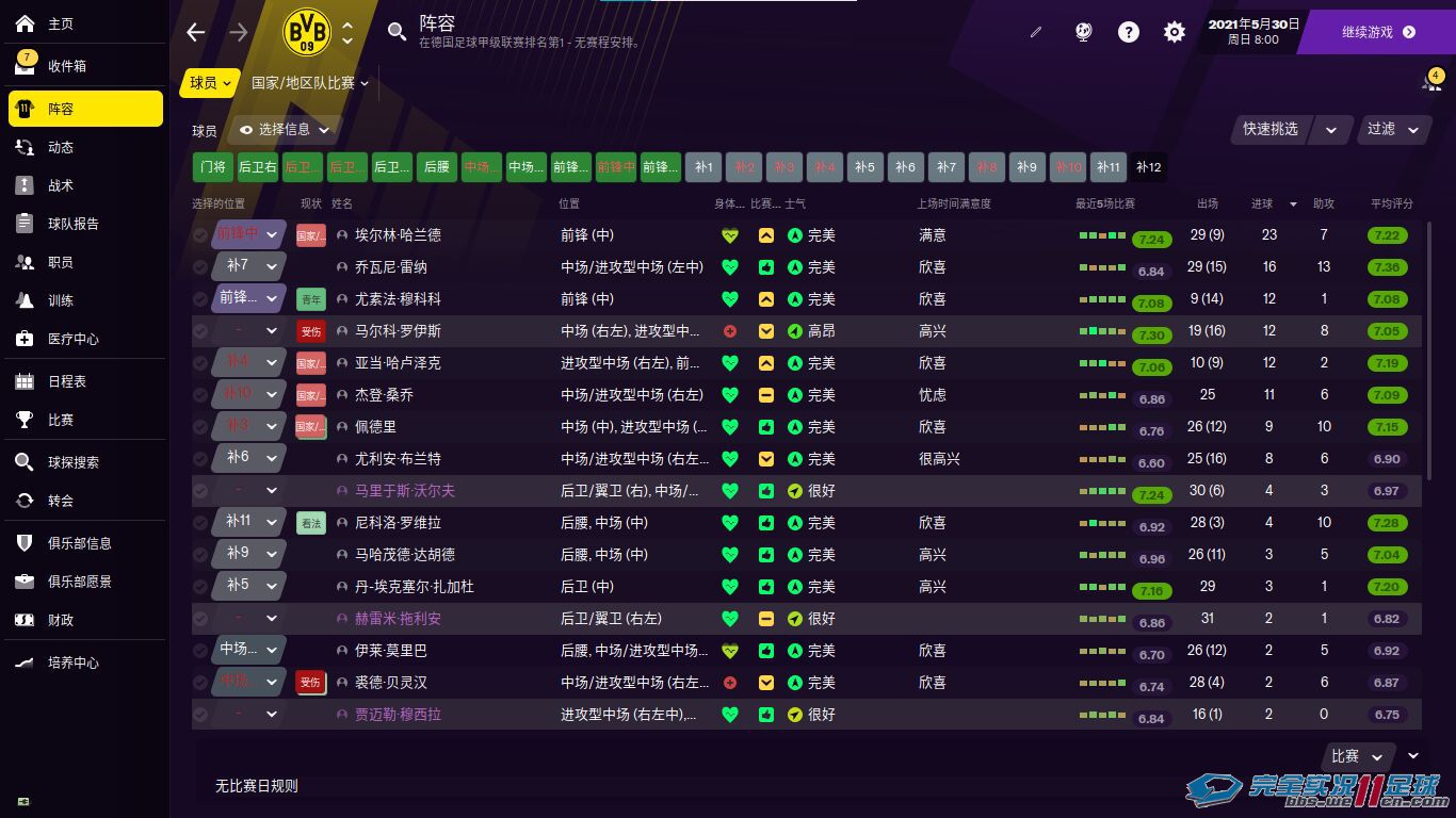 足球经理21Touch版 Football Manager 2021 Touch_3