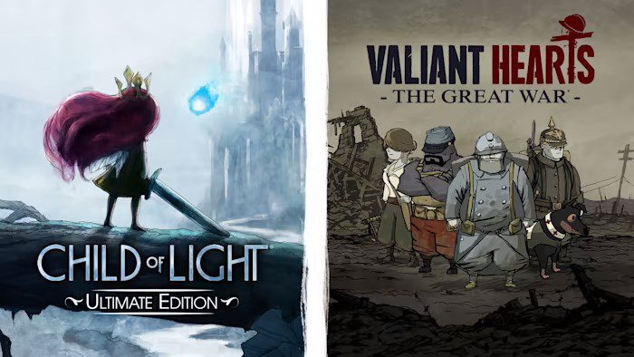 勇敢的心 世界大战+光之子合集 Child of Light Ultimate Edition + Valiant Hearts: The Great War_2