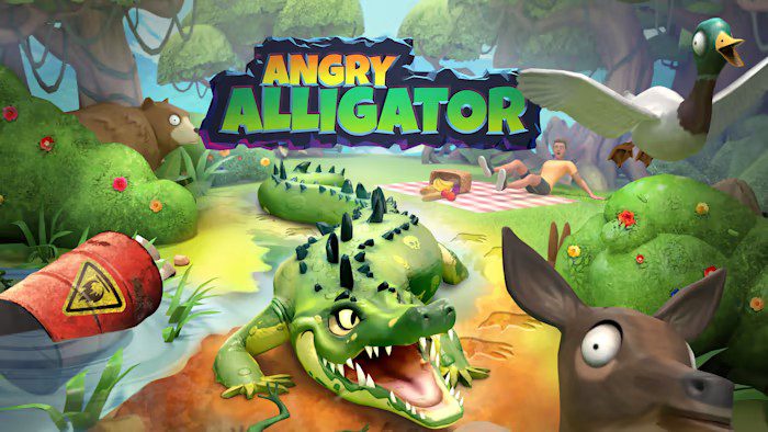 愤怒的鳄鱼 Angry Alligator_2