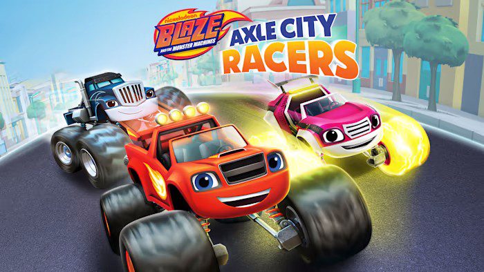 旋风战车队 速度城赛车 Blaze and the Monster Machines: Axle City Racers_2