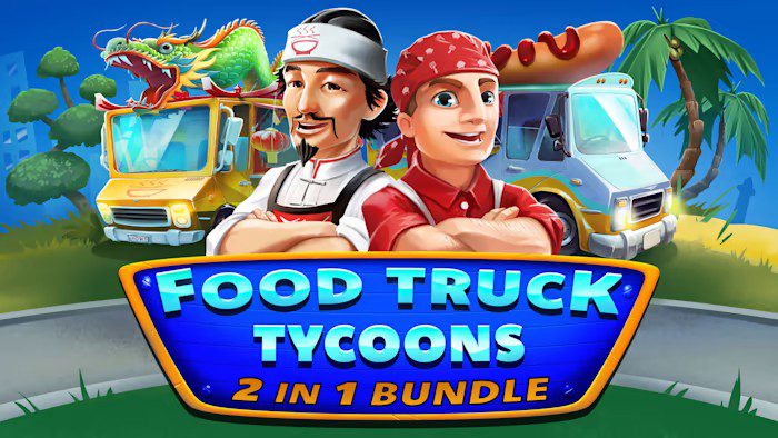 烹饪大亨 二合一 Food Truck Tycoons – 2 in 1 Bundle_2