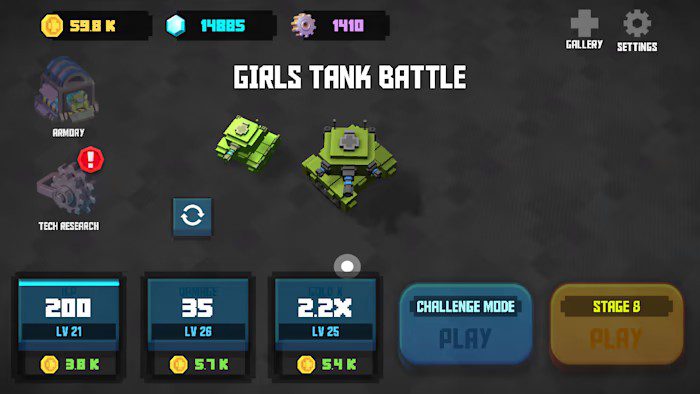 少女坦克大战 Girls Tank Battle_0