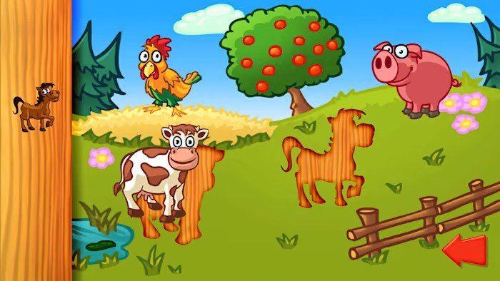 Animal Puzzle Preschool Learning Game for Kids and Toddlers_1