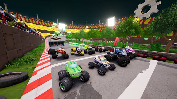 旋风战车队 速度城赛车 Blaze and the Monster Machines: Axle City Racers_0