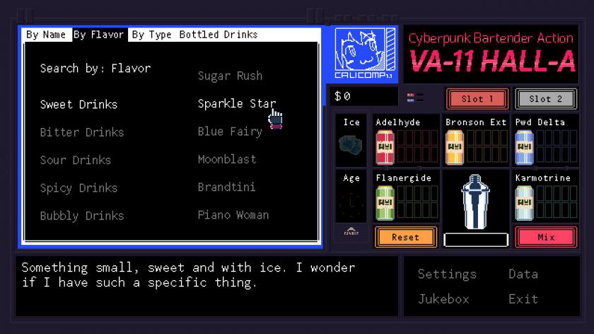 Switch《VA-11 HALL-A：赛博朋克酒保行动》_3