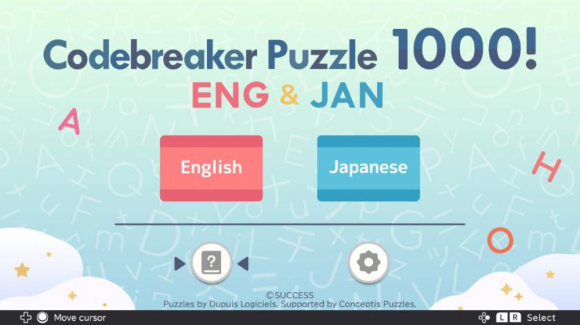 Switch《Codebreaker Puzzle 1000! ENG & JAN Codebre》_0